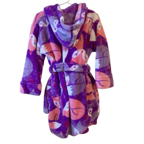 Cuddl Duds Kids Fox Robe size XS 4/5 - Picture 4 of 4